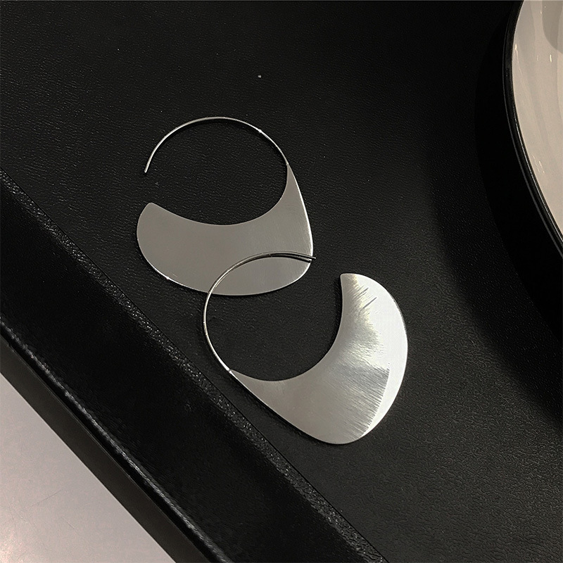 Hoop Earrings-silver