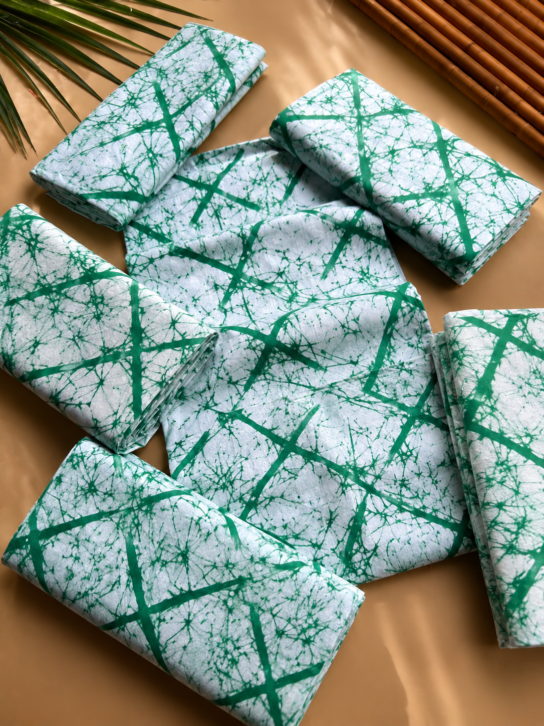 Cotton Batik ÷Green