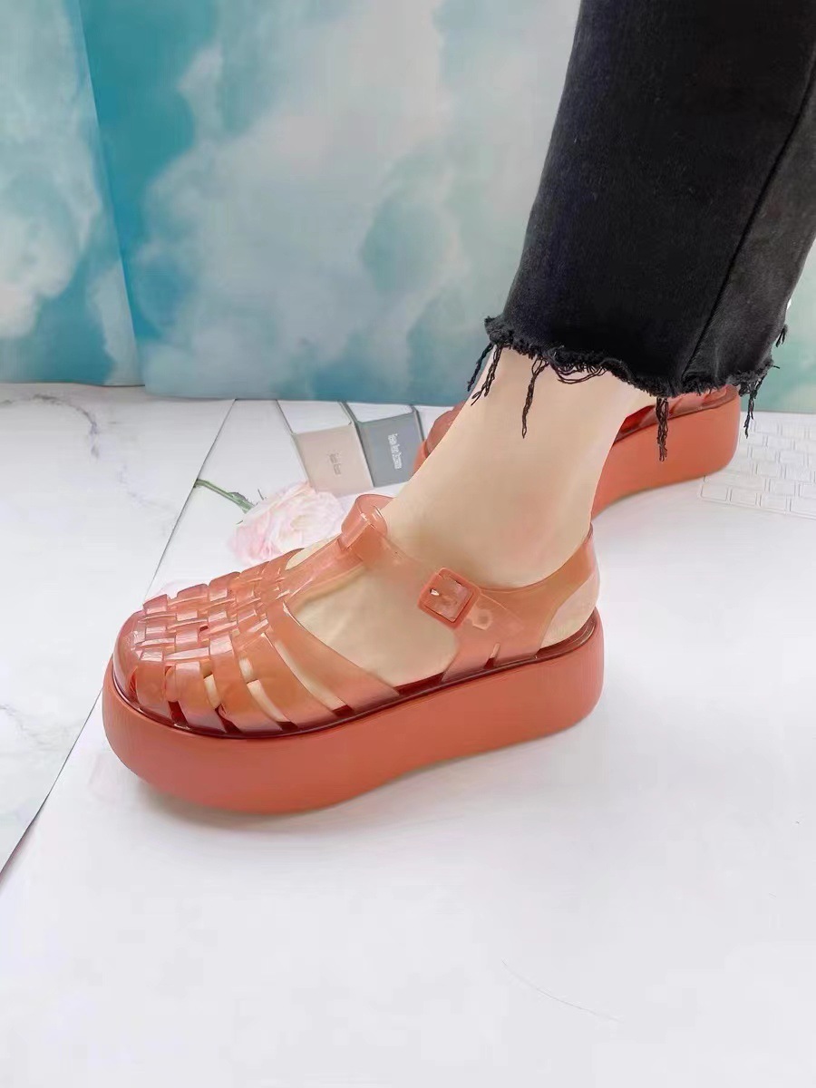 Melissa Eva thick soled roman sandals