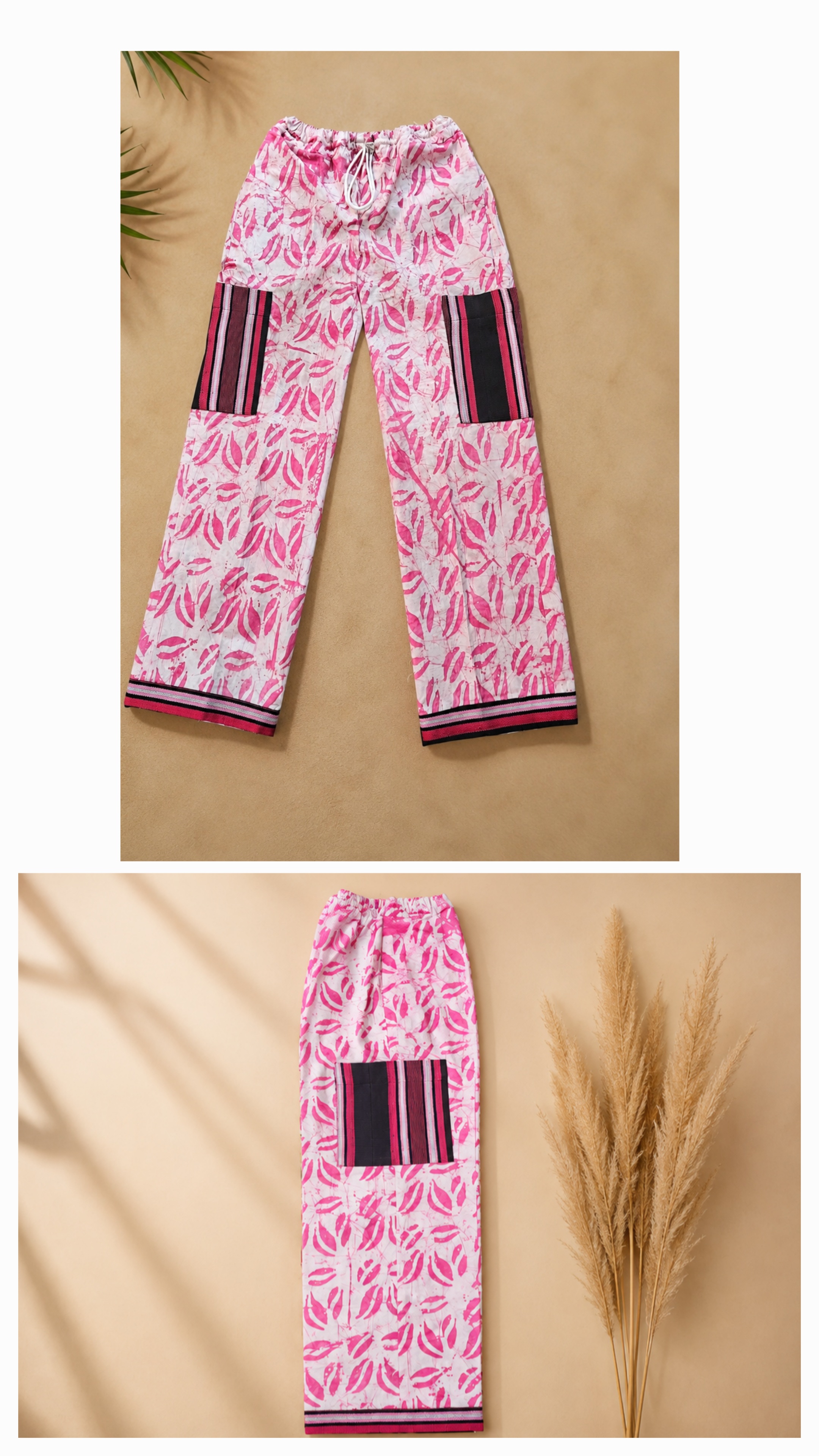 Pink Batik female Pants