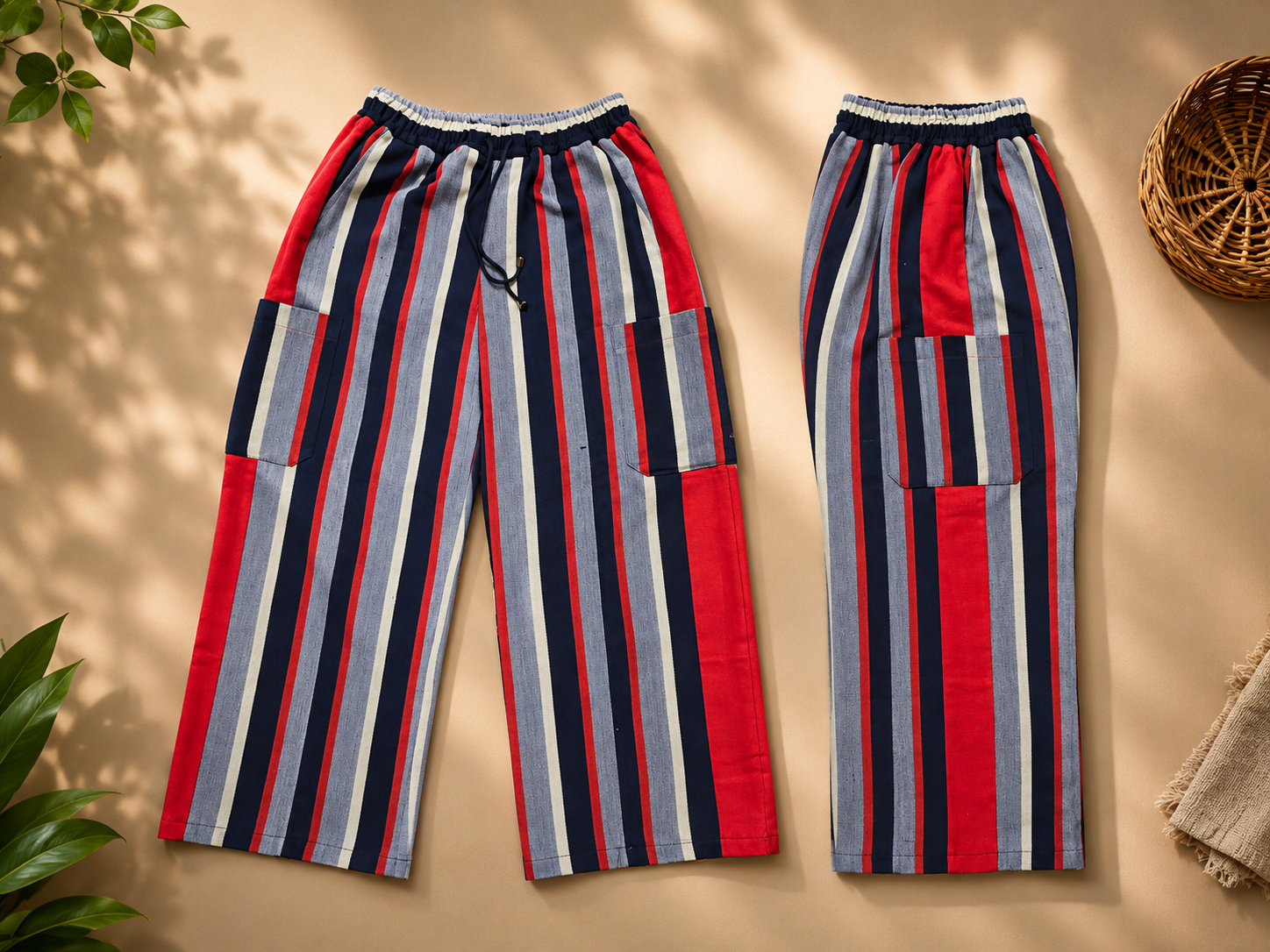 Female aso oke pants 1
