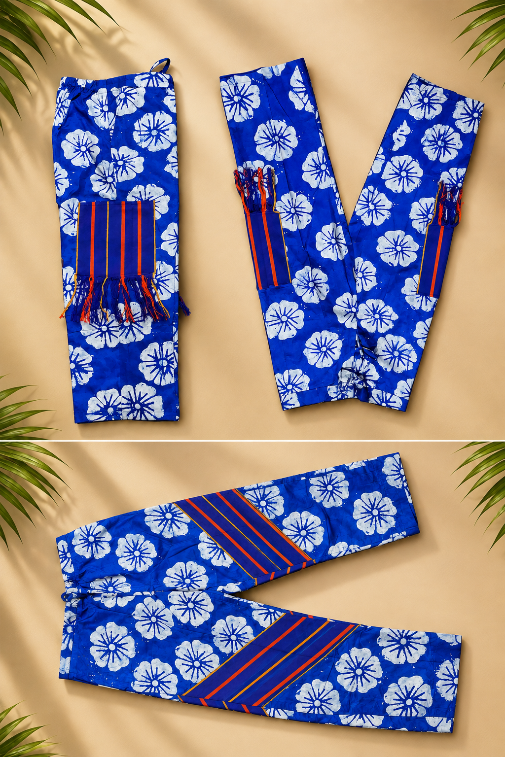 Female Batik in cotton pants
