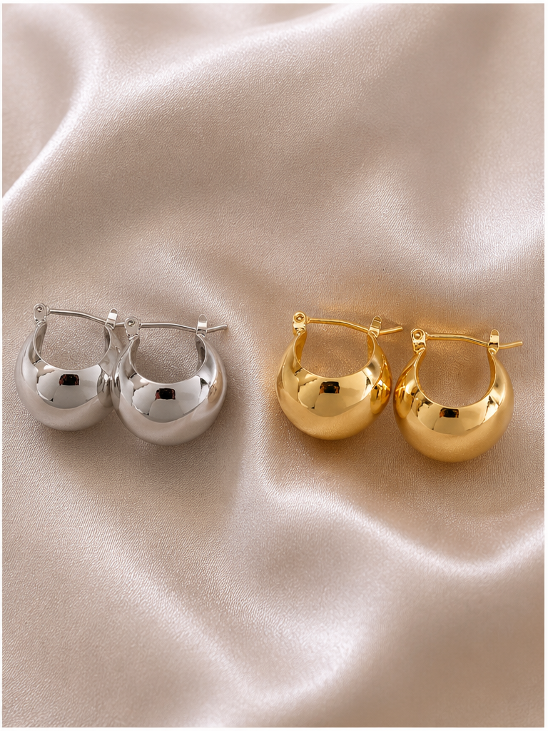 Bucket Earrings _gold