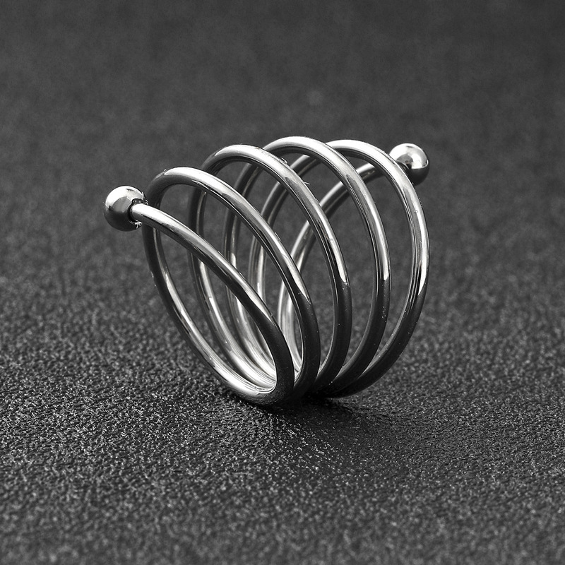 Simple Stainless steel rings