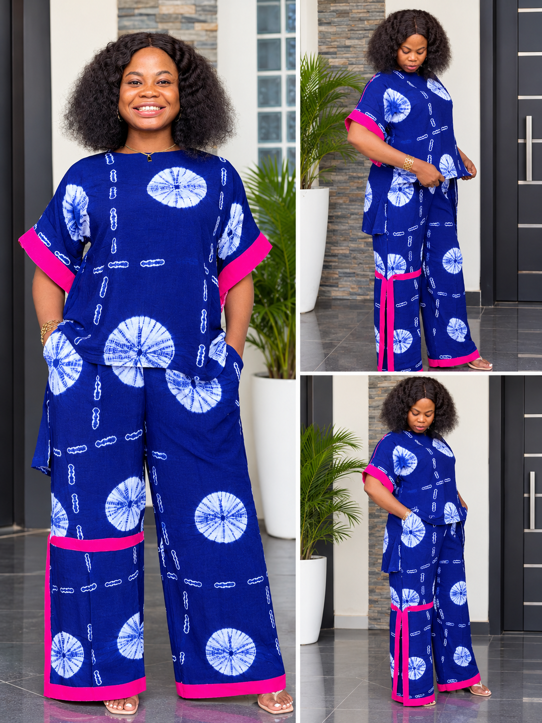 Indigo 2 piece 
