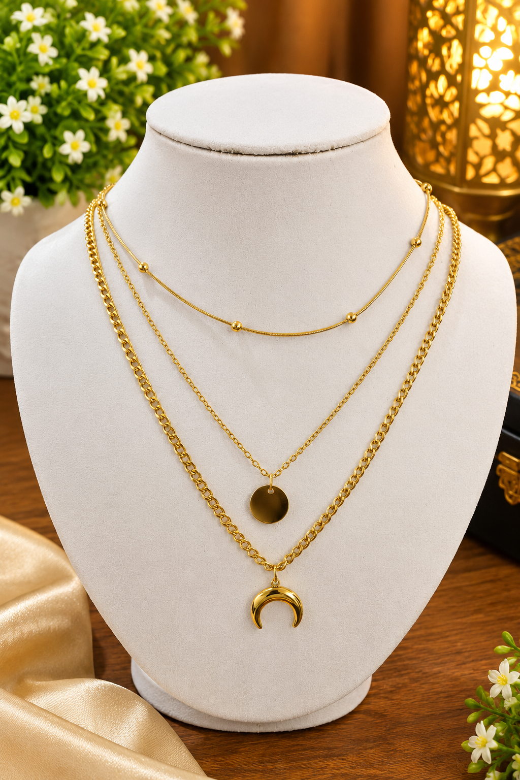 Three steps chain 