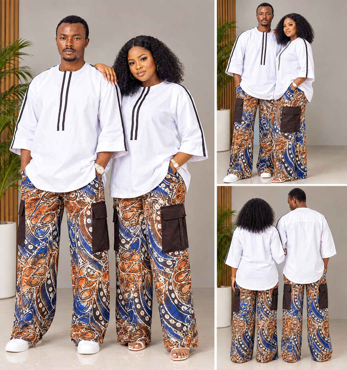 Male and female 2 piece