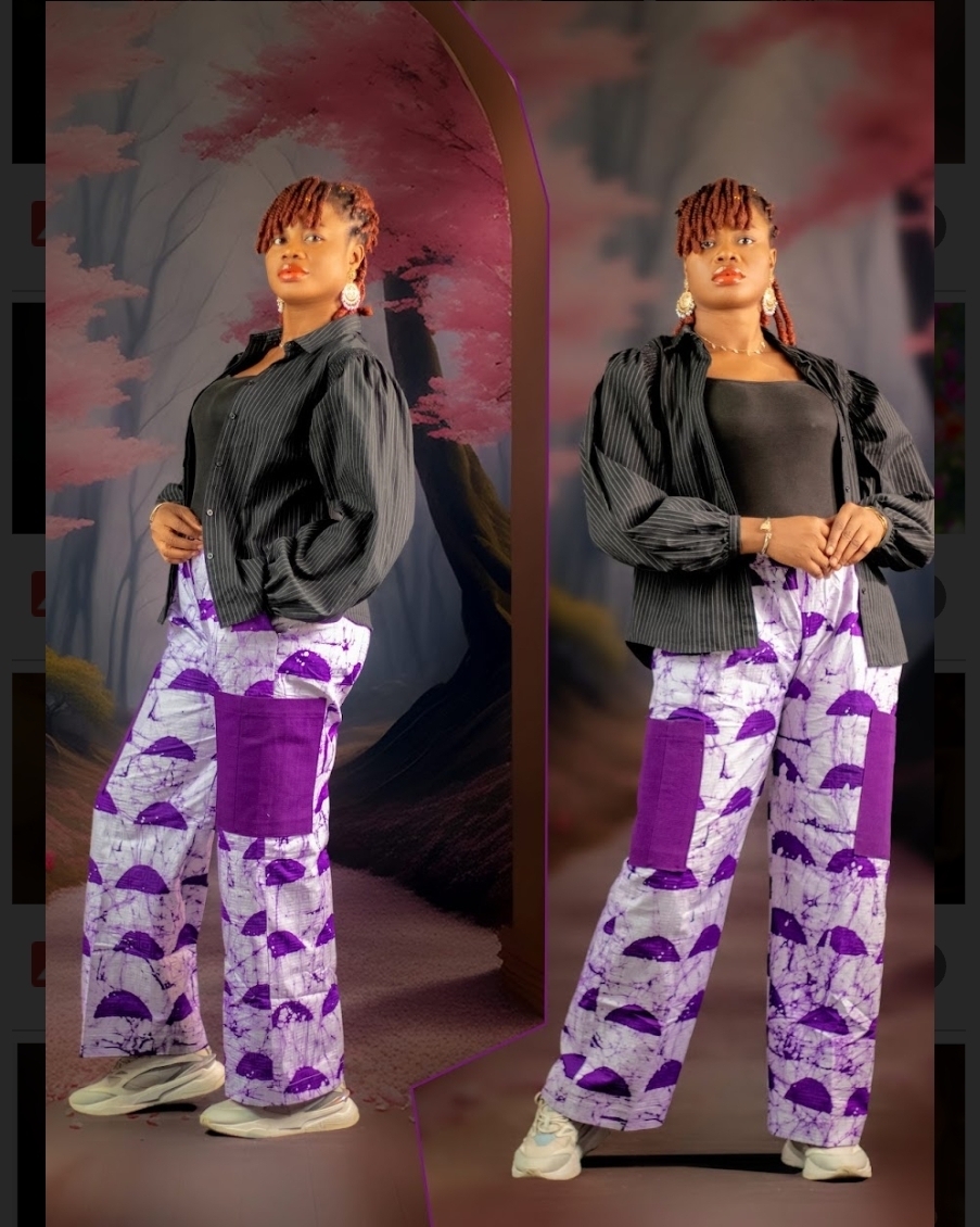 Female Pants - Cotton batik