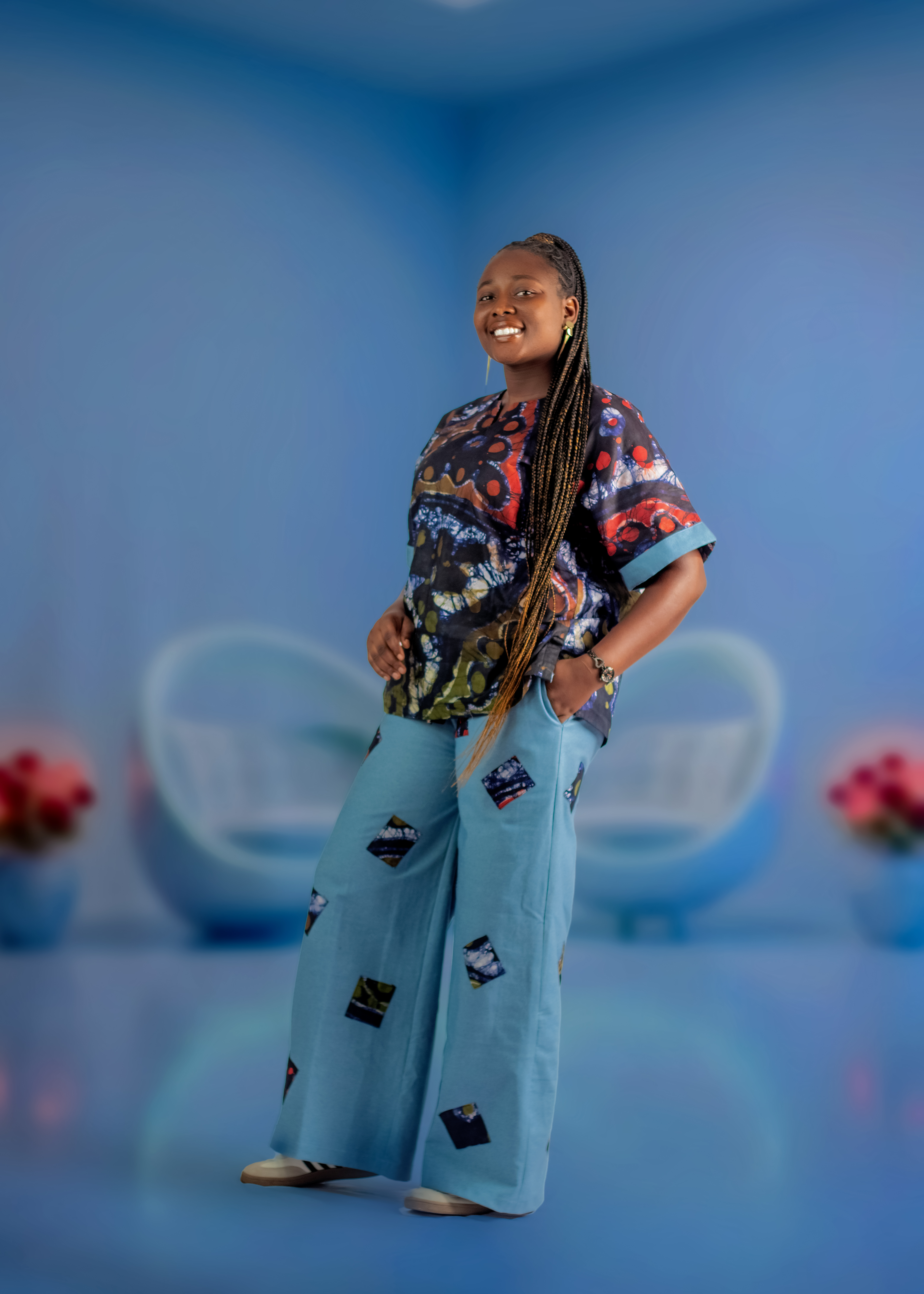 Afro contemporary patchwork