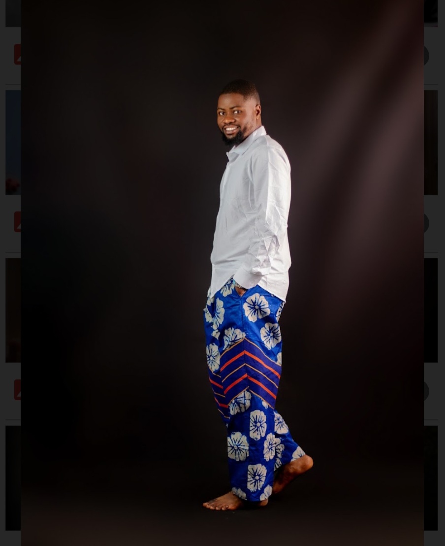 Male Batik in cotton pants